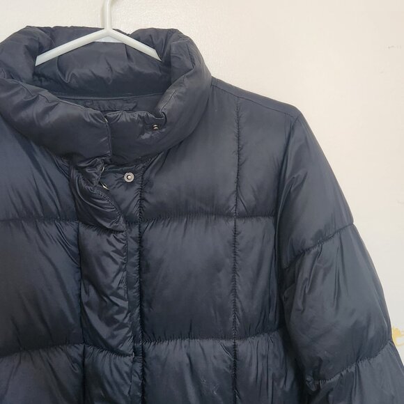 Amazon Essentials Lightweight Quilted Longer Length Coat - Black - Picture 5 of 9